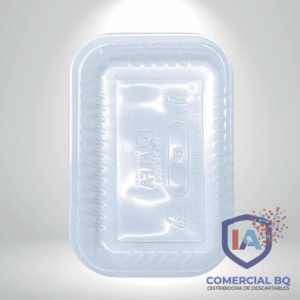 Bandejas descartables resistentes para alimentos, ideales para catering, restaurantes y eventos