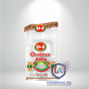 CONTENEDOR  TRASPARENTE EL SOL ALFA B4 x25 UNIDADES