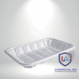 Bandejas descartables resistentes para alimentos, ideales para catering, restaurantes y eventos