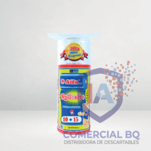 Bolsas en rollo por mayor en Perú de Comercial BQ, resistentes para empaque, almacenamiento y uso comercial.